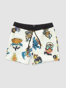 Пляжные шорты Volcom Fa Bob Mollema Trunk 16 Boardshorts, light beige