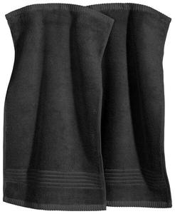 Гостевое полотенце Erwin Müller 2er-Pack 96124, 30x1x50 см, антрацитовый