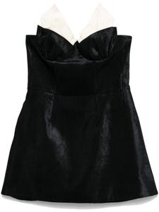 SHUSHU/TONG платье-бюстье мини, черный