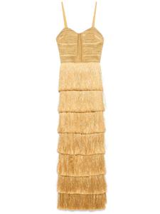 PatBO платье Pampas, золотой