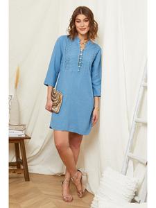 Платье Rodier Lin Leinen, синий