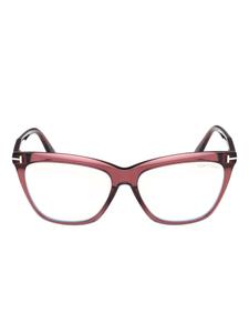 TOM FORD Eyewear очки кошачий глаз, розовый