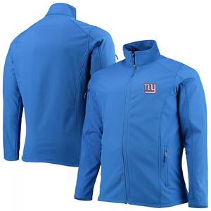 Мужская куртка Dunbrooke Royal New York Giants Big & Tall Sonoma Softshell с молнией во всю длину