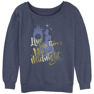 Толстовка с напуском и рисунком Disney's Cinderella Juniors «Живи, как будто полночи нет» Licensed Character