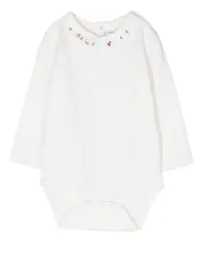Боди с вышивкой Tartine Et Chocolat, белый