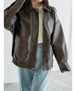 Тренч из искусственной кожи Ludic Park, цвет Black