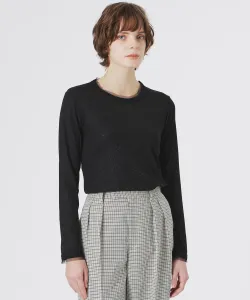 Пуловер Lamelli в рубчик Loveless, цвет Black