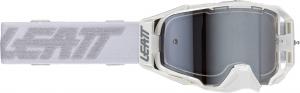 Мотоциклетные очки Leatt velocity 6.5 2025 cryztal iriz, White/Silver