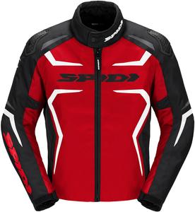Текстильная мотоциклетная куртка Spidi race-evo h2out, Red/Black/White