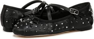 Туфли на плоской подошве Circus NY by Sam Edelman Zuri Stud, цвет Black Leather