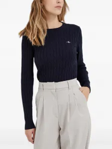 Свитер крупной вязки Gant, синий