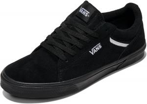 Кроссовки Vans Mens SeldanSneaker, Suede Black/Black