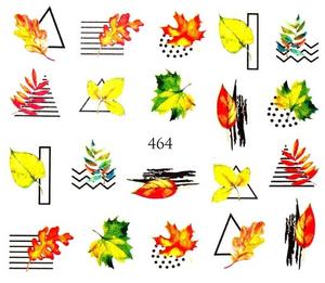 Водные наклейки для ногтей - №464, Raisin