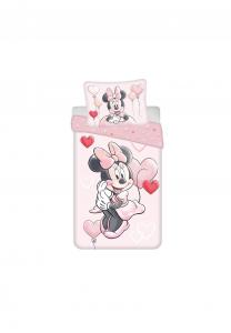 Мягкий комплект постельного белья из хлопка, 140x200 см и 70x90 см Disney, разноцветный