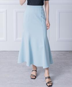 Длинная эластичная юбка-русалка