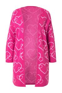 Вязаный кардиган MIAMODA, розовый