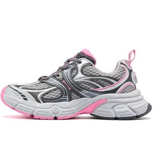 Palladium Низкие массивные кроссовки унисекс серый/серый/розовый, цвет Gray/Gray/Pink