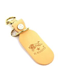 Кожаный брелок с логотипом Il Bisonte