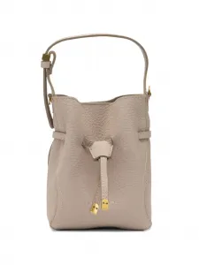 Сумка-ведро на кулиске GIANNI CHIARINI, бежевый