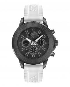 Силиконовые часы Glam Chrono PLEIN SPORT, белый/черный/черный