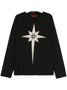 Футболка с принтом KUSIKOHC, черный