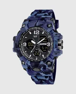 K5855/2 X-trem синие резиновые мужские часы Calypso, синий