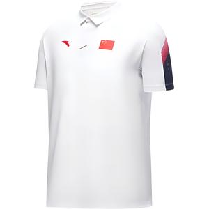 ANTA Футболка поло Sports Life Collection мужская Snowflake White
