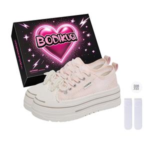 Boldi Kuki Женские низкие повседневные туфли - розовые (эксклюзивная коробка + носки в комплекте), цвет Pink (Exclusive Box+Includes Socks)