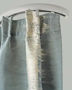 Карниз GARESA "400", 1 направляющая, желаемая длина 600 см, цвет aluminiumfarben/natur