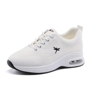 Женские дышащие кроссовки Mesh Shoes низкие повседневные RED DRAGONFLY, белый