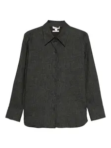 Рубашка на пуговицах Vince, серый