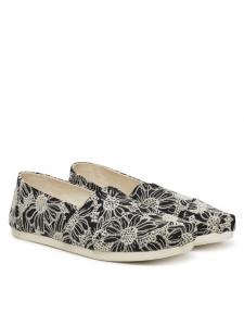 Низкие туфли Alpargata Classic 10021888 Toms, черный