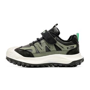 Детские хлопковые кроссовки Slip Resistant Abrasion Resistant WARRIOR, черный