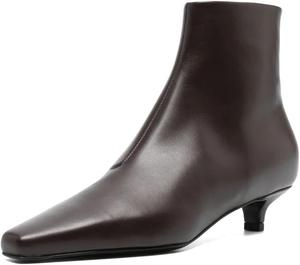 Женские модные ботильоны Pazzion с закрытым квадратным носком и молниями, на низком каблуке, стильные рабочие и вечерние туфли, размер 4-16 US