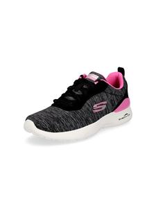 Кроссовки черного и розового цвета Skechers