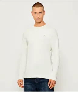 Футболка с длинным рукавом SHIELD regular fit Gant, белый