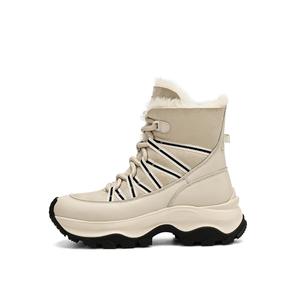 Теплые нескользящие короткие зимние ботинки для женщин Rosa Bianca, Black (Wool Lining)