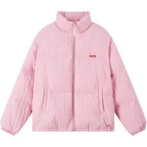 Пуховик Unisex Stand Collar без капюшона Moderate SPRAYGROUND, темно-серый