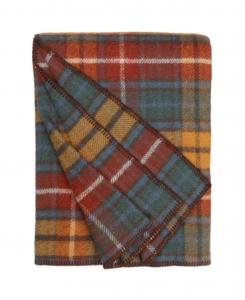 Большой плед Highland Tweeds, 59 x 80 дюймов Prince of Scots, Orange