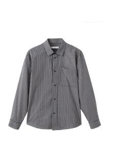 Рубашка на пуговицах Comfort fit MANGO MAN Vichy, черный