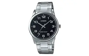 Мужские часы Standard Series черные MTP-V001D-1B CASIO