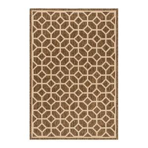 Коврик для дома и улицы Beach House Bella Safavieh, бежевый, 153x229 см