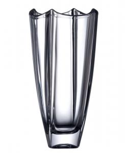 Квадратная ваза «Дюна» 10 дюймов Belleek Pottery, прозрачный