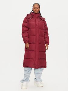 Пуховик стандартного кроя Tommy Jeans, красный