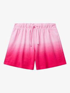 Детские хлопковые шорты с кулиской Benetton, Pink