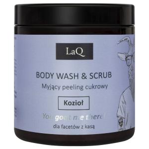 Мужской очищающий сахарный скраб для тела, 200 мл Laq Kozioł z klasą