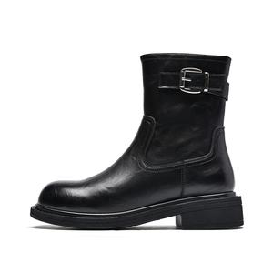 ZHR Ботильоны женские, черно-коричневые