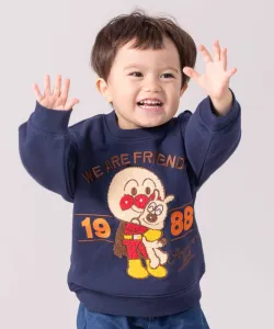Вышитая толстовка APKC/(K)HUG Sagura Anpanman Kids Collection, цвет Navy
