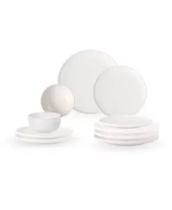 Набор столовой посуды Villeroy & Boch Afina, 12 предметов, белый