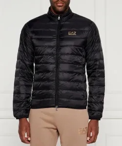 Пуховик Regular fit Ea7, черный